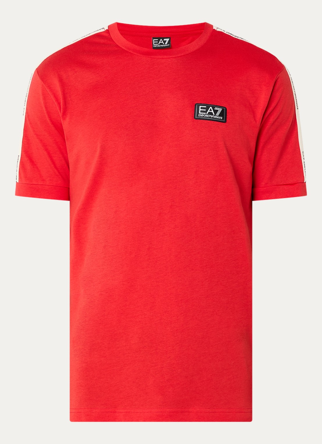 Armani T-shirt met logo - voorkant 3 rood