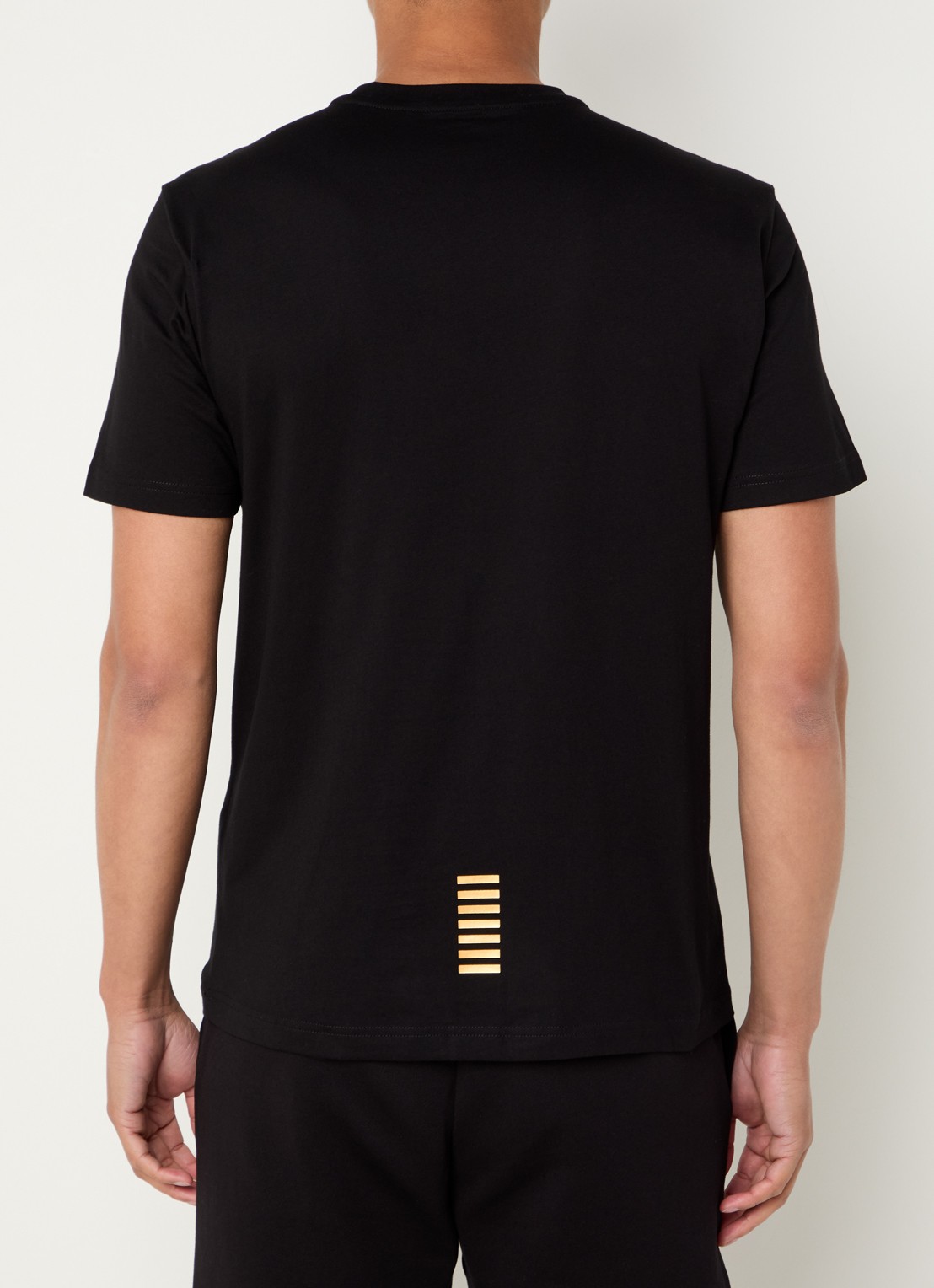 Armani T-shirt met logo - achterkant 4 zwart