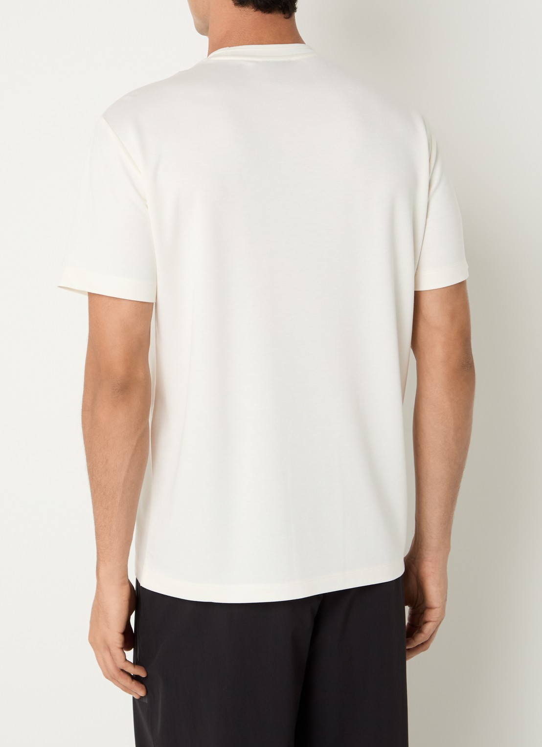 Armani T-shirt met logo - achterkant 4 gebroken wit
