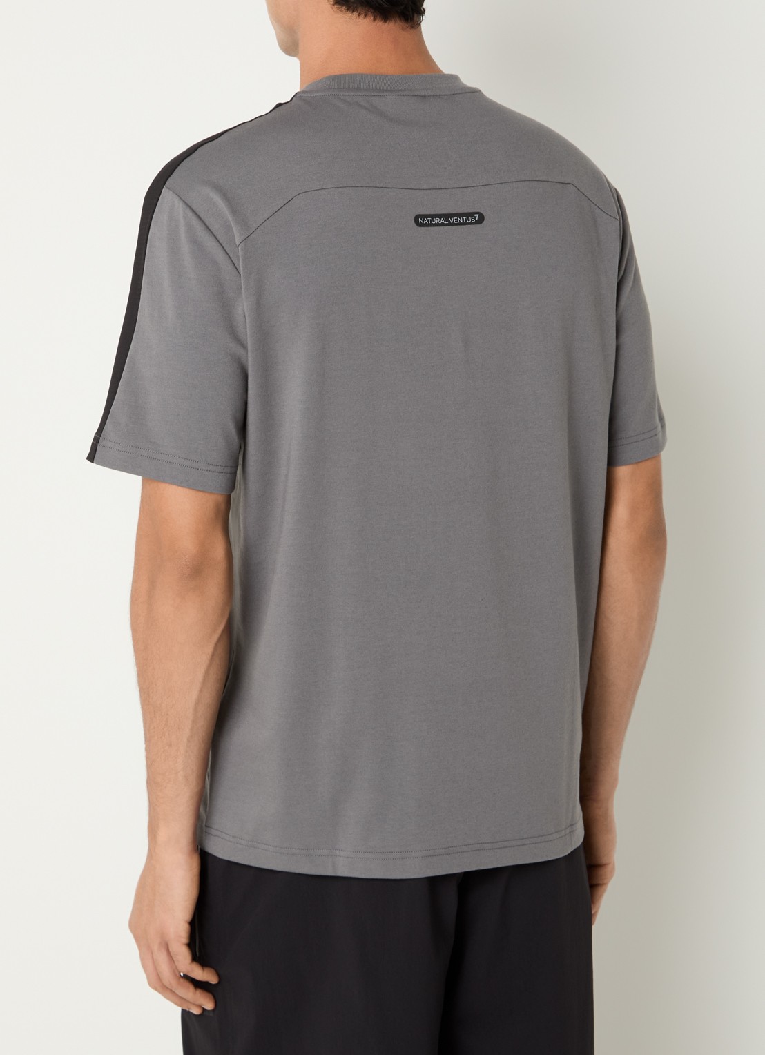 Armani T-shirt met logo - achterkant 4 grijs
