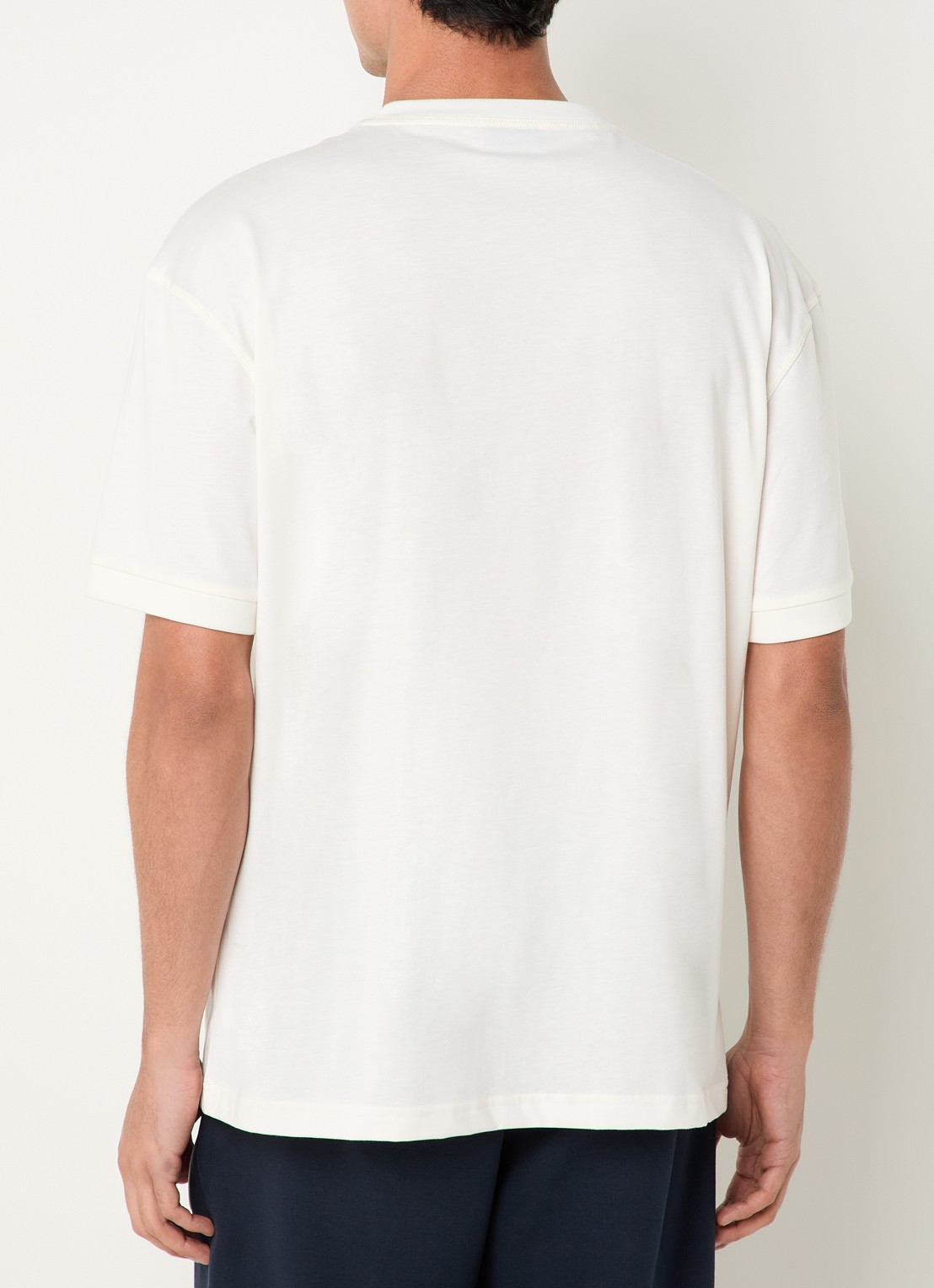 Armani T-shirt met logo - achterkant wit