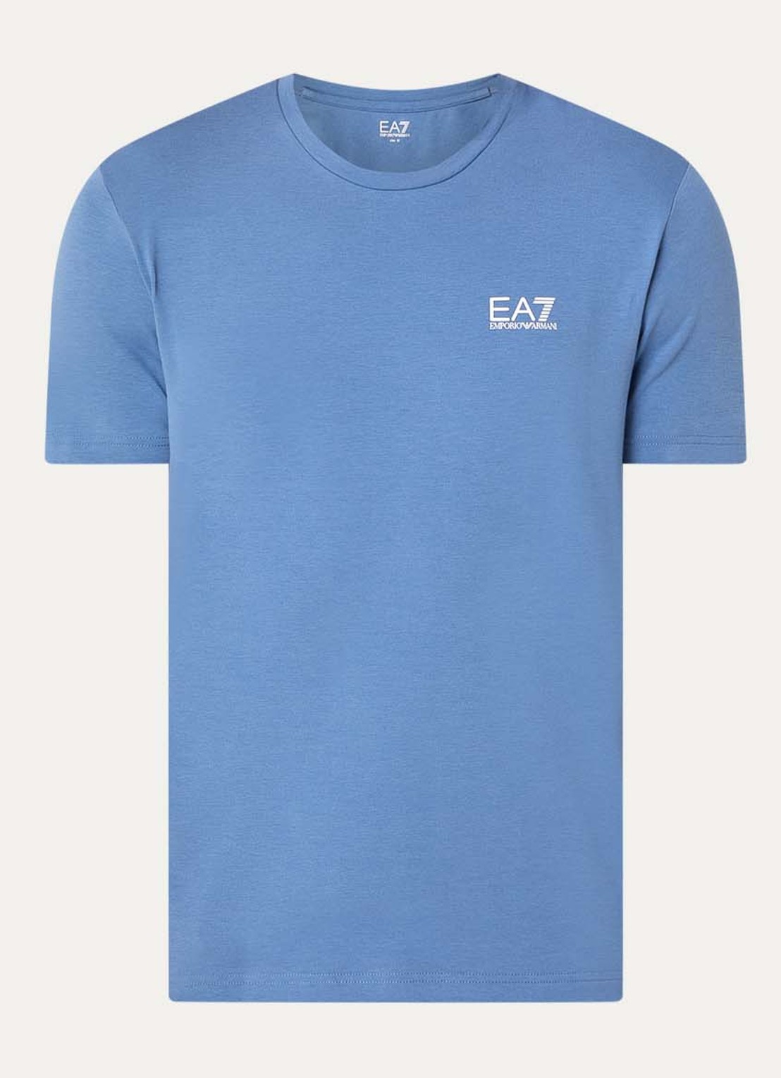 Armani T-shirt met logo - voorkant 2 donkerblauw