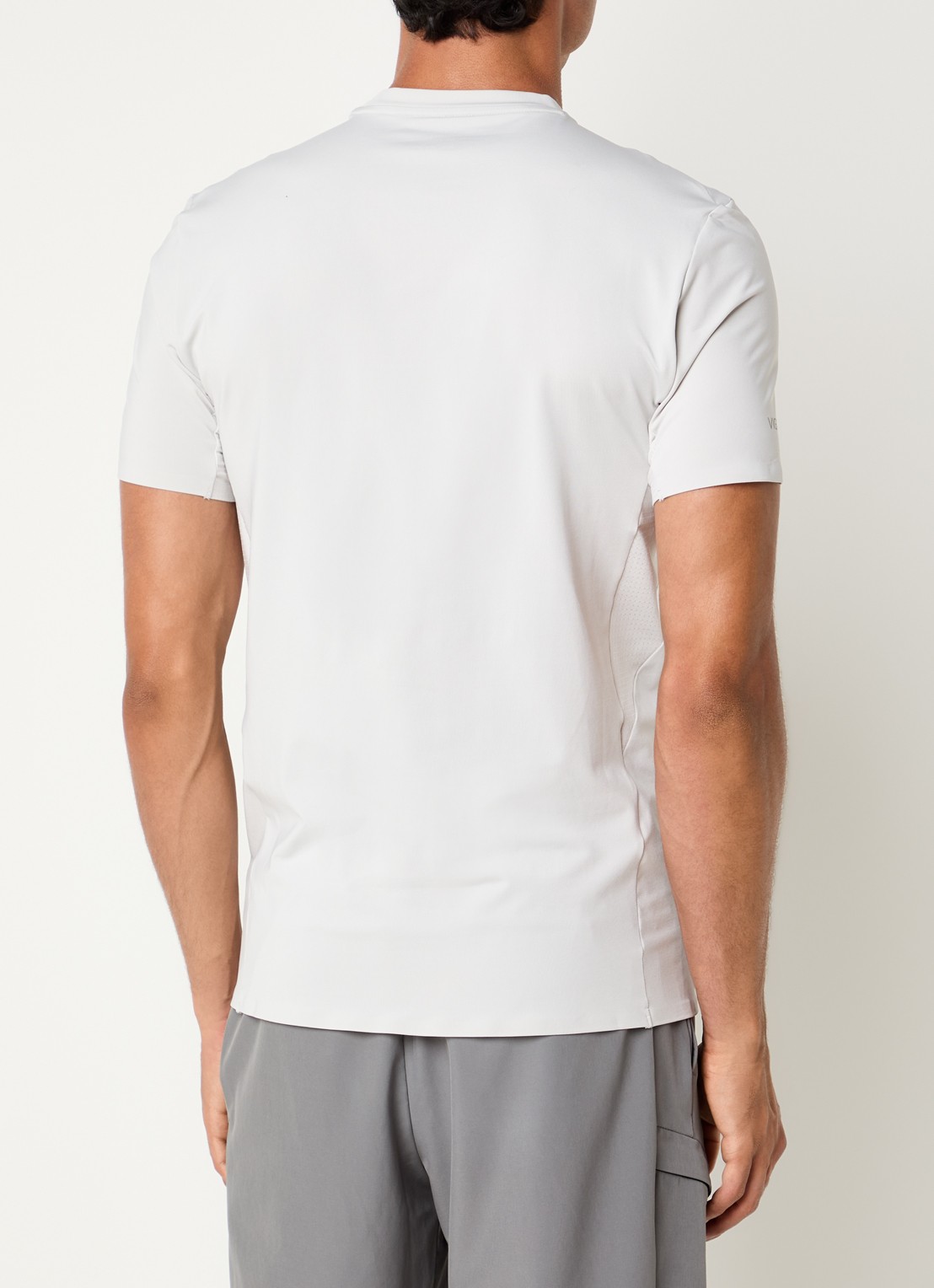 Armani T-shirt met logo - achterkant 2 grijs