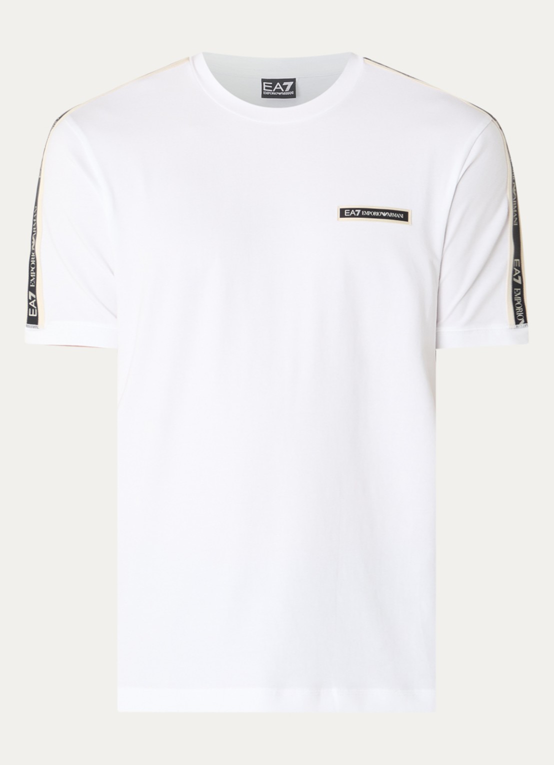 Armani T-shirt met logo - voorkant wit