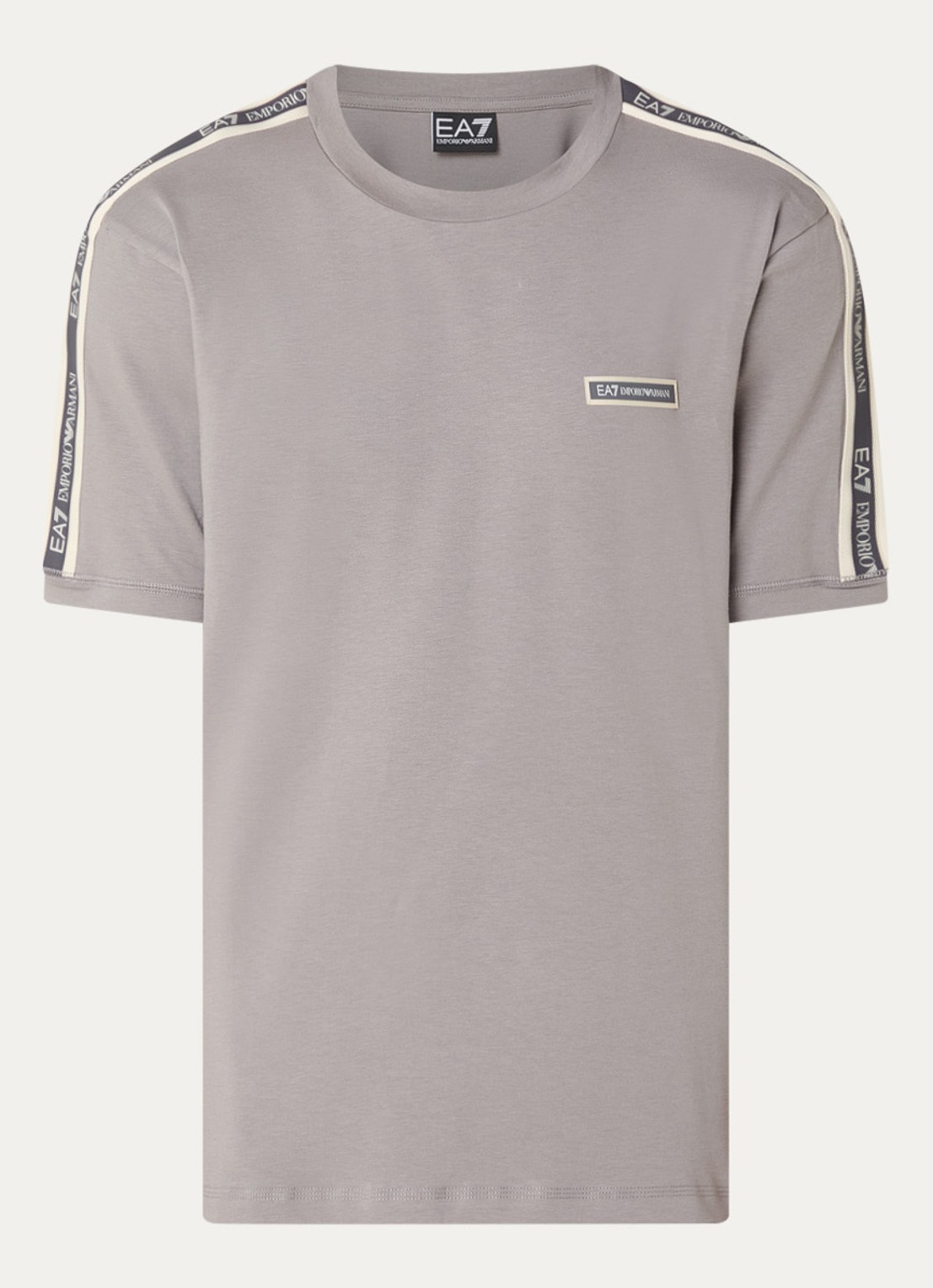 Armani T-shirt met logo - voorkant grijs