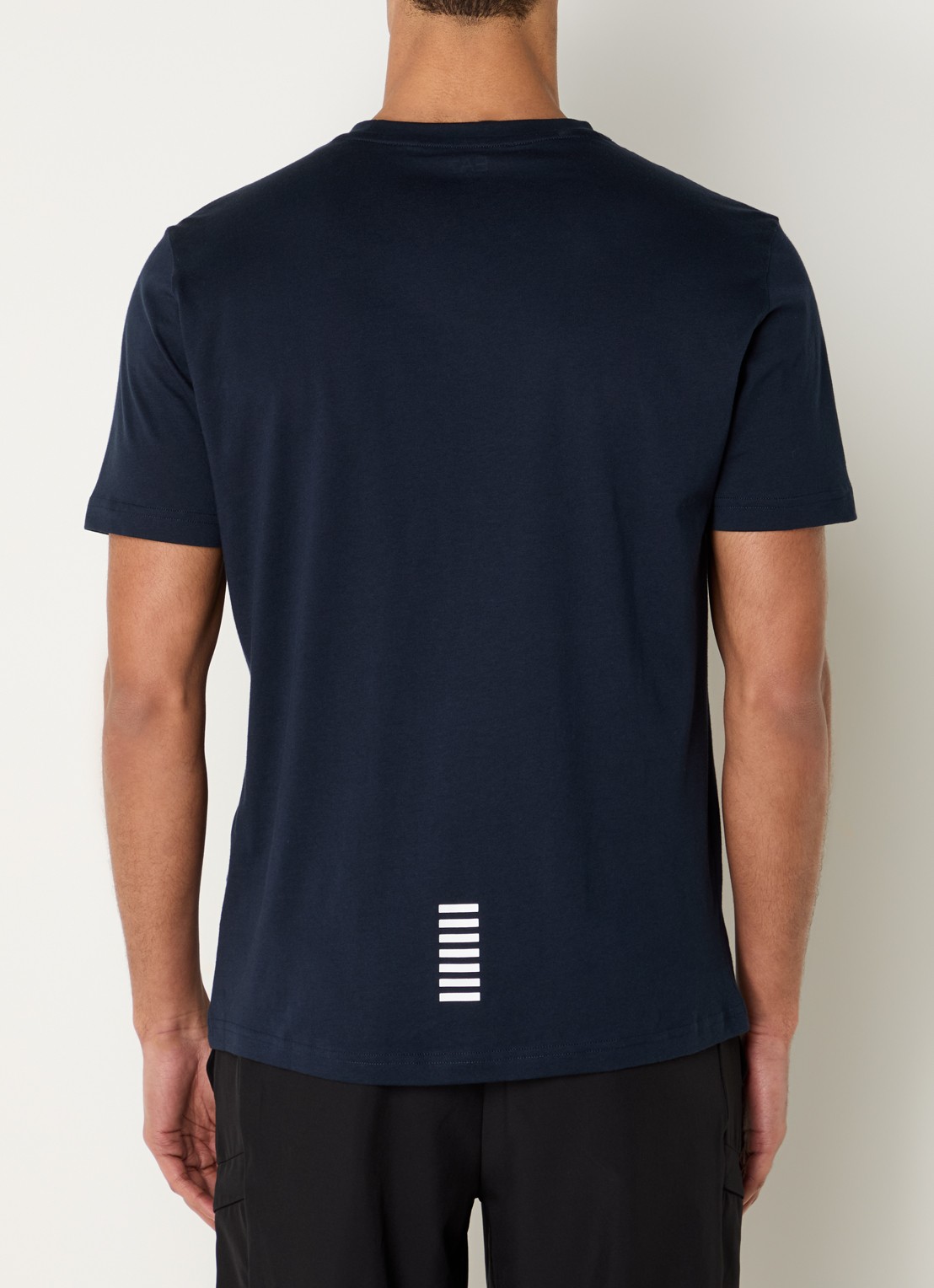 Armani T-shirt met logo - achterkant 3 donkerblauw