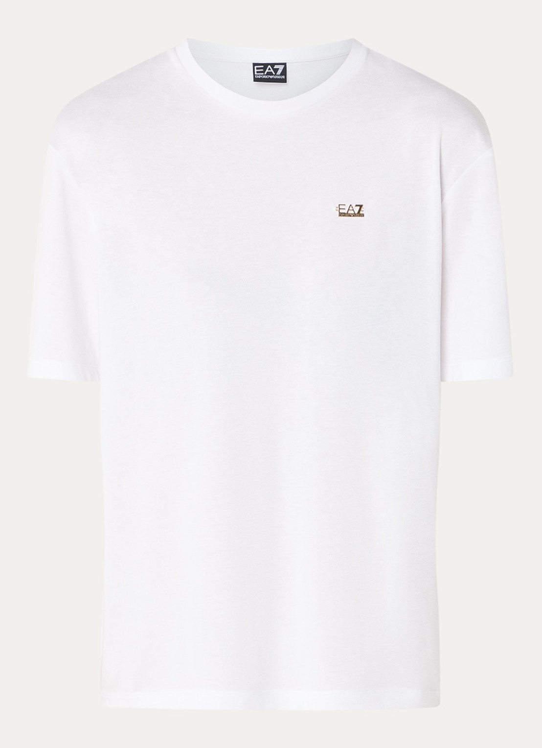 Armani T-shirt met logo - voorkant 2 wit