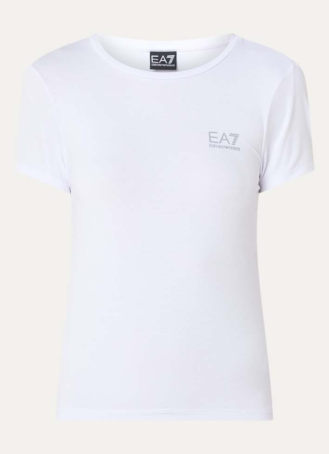 Armani T-shirt met logo - voorkant wit