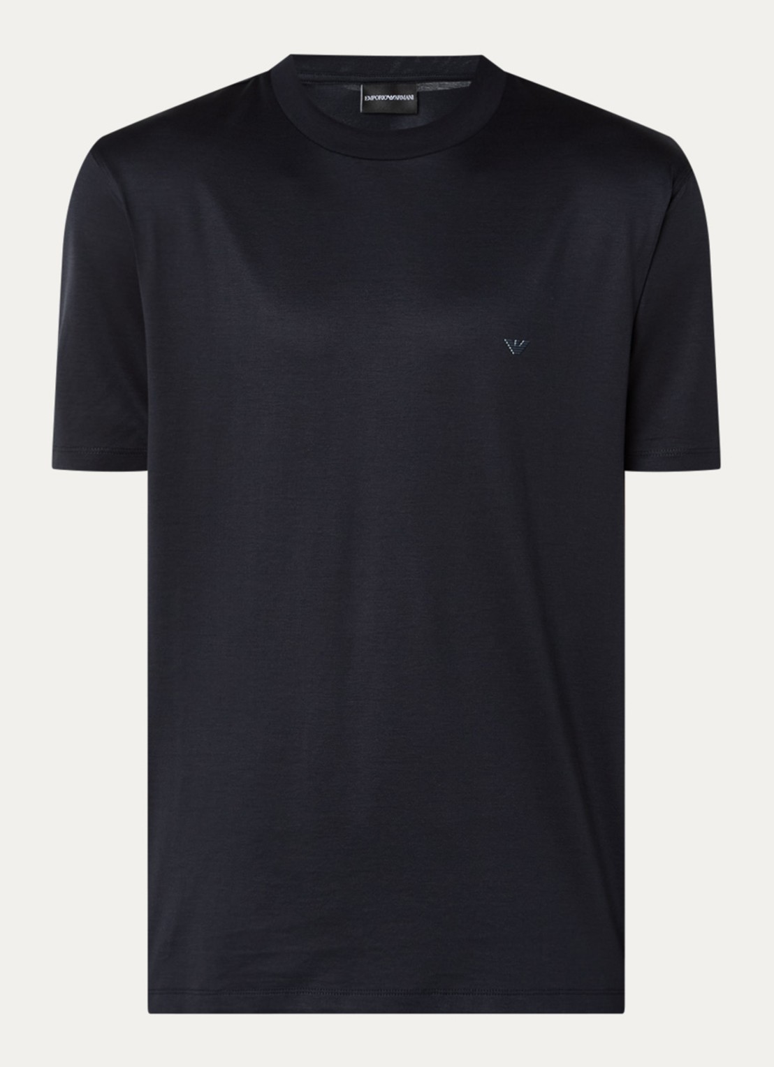 Armani T-shirt met logo - voorkant 3 donkerblauw