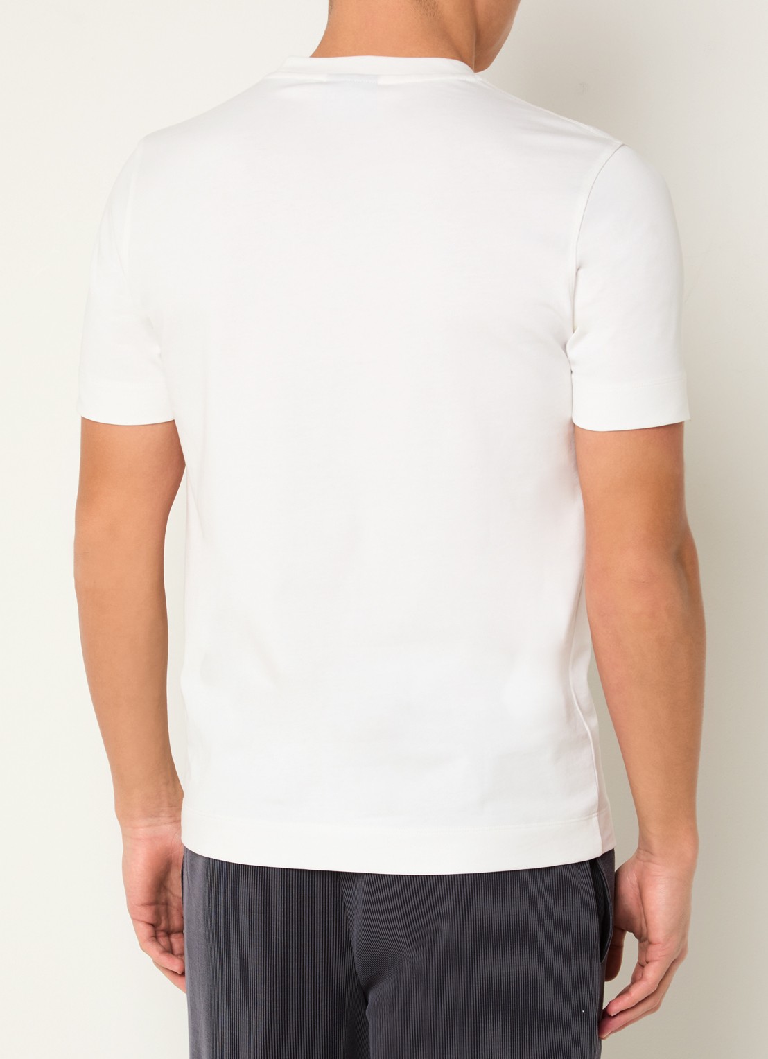 Armani T-shirt met logo - achterkant 4 wit