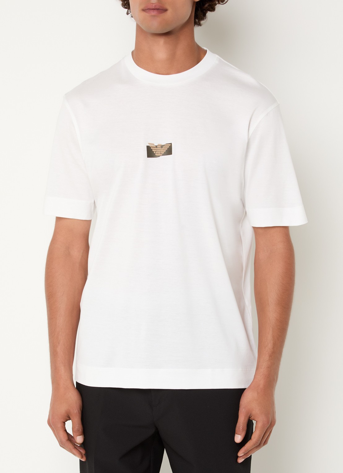Armani T-shirt met logo - achterkant 4 wit