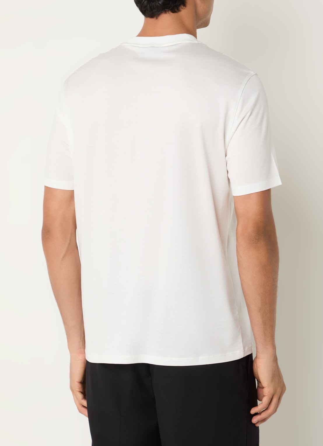 Armani T-shirt met logo - achterkant 3 wit