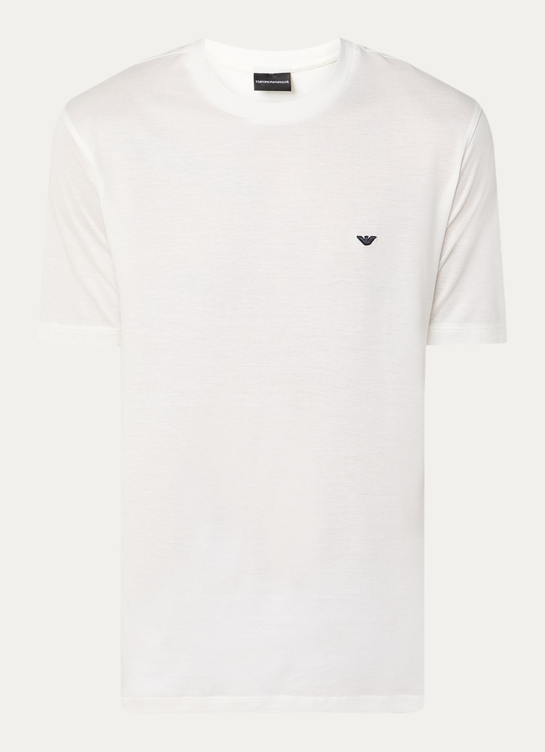 Armani T-shirt met logo - voorkant wit