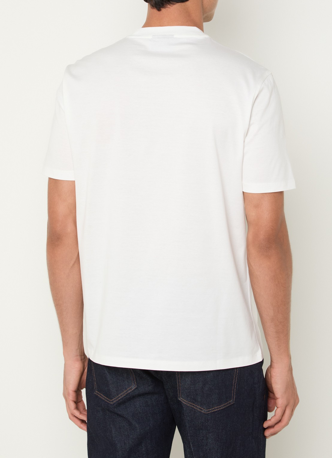 Armani T-shirt met logo - achterkant 3 wit