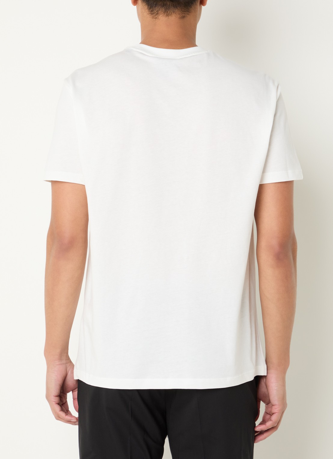 Armani T-shirt met logoprint - achterkant 3 wit
