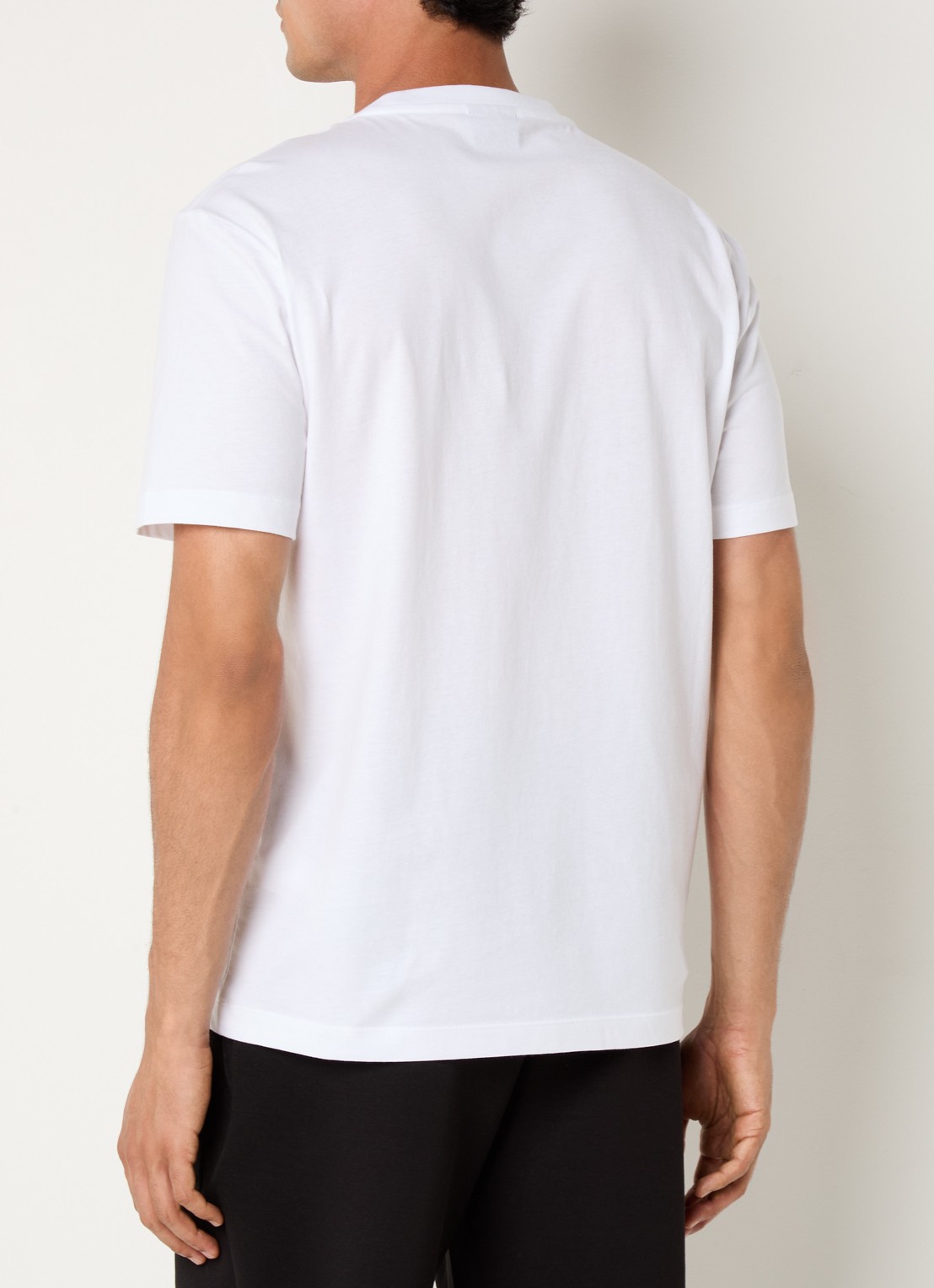 Armani T-shirt met logoprint - achterkant 4 wit