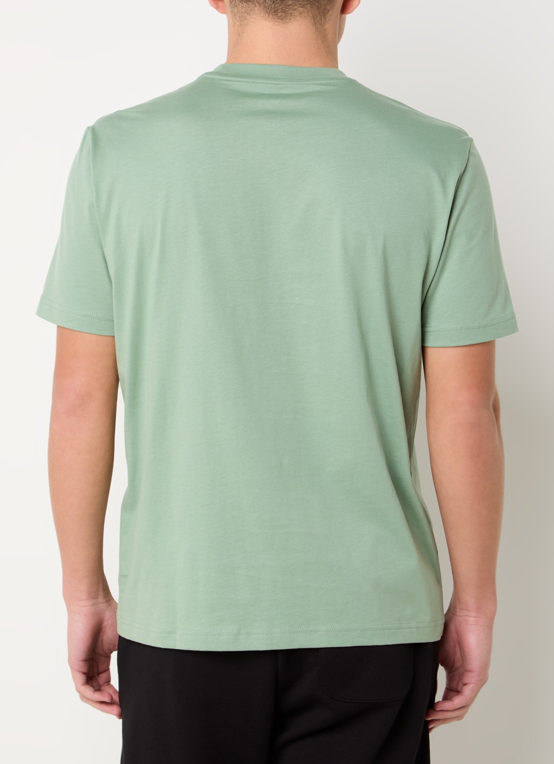 Armani T-shirt met logoprint - achterkant 2 mint