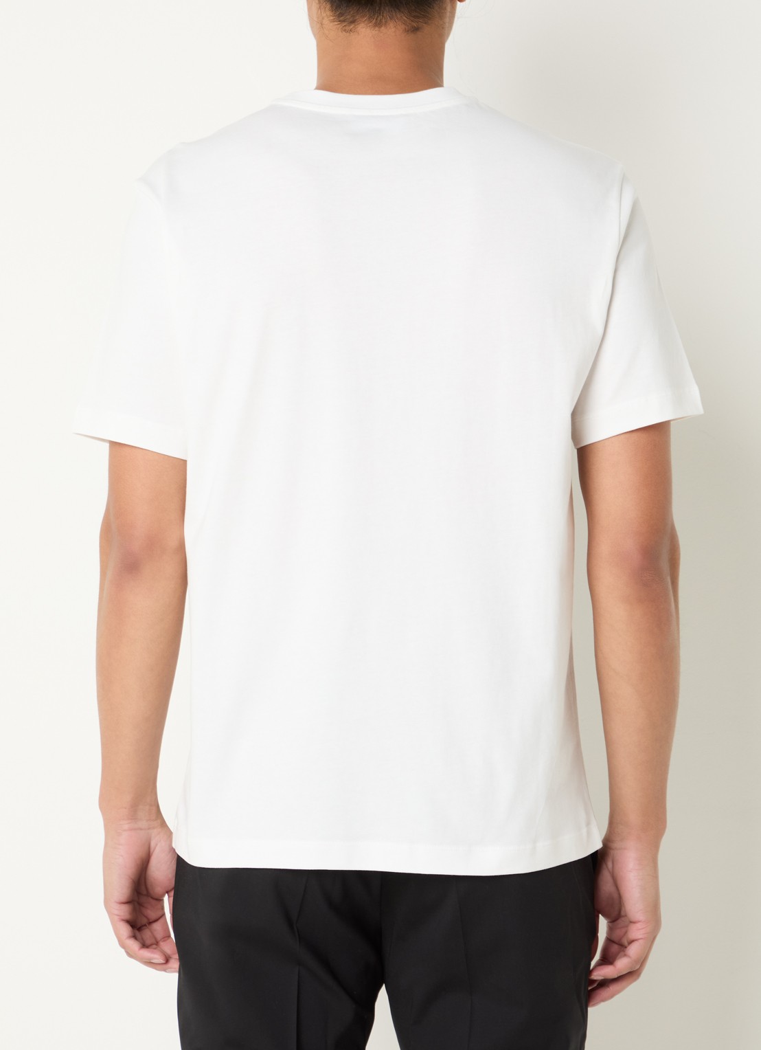 Armani T-shirt met logoprint - achterkant 4 wit
