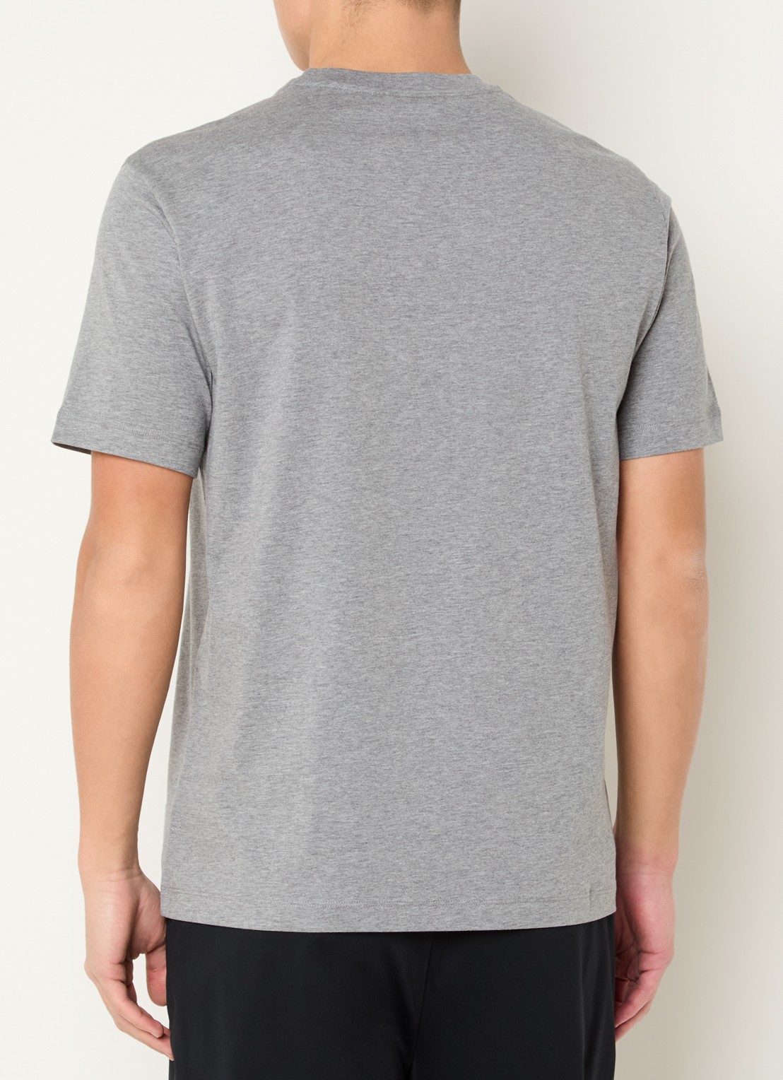 Armani T-shirt met logoprint - achterkant 3 grijsmele