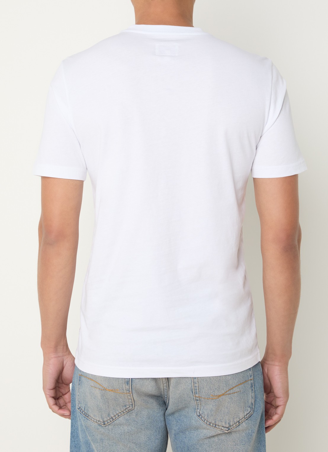 Armani T-shirt met logoprint - achterkant 3 wit