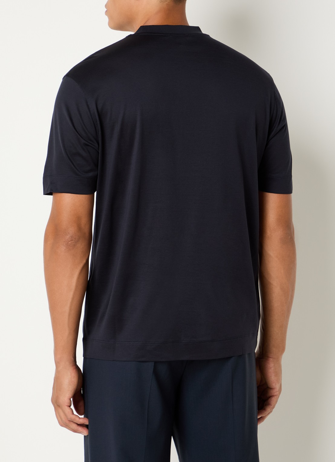 Armani T-shirt met print - achterkant 4 donkerblauw
