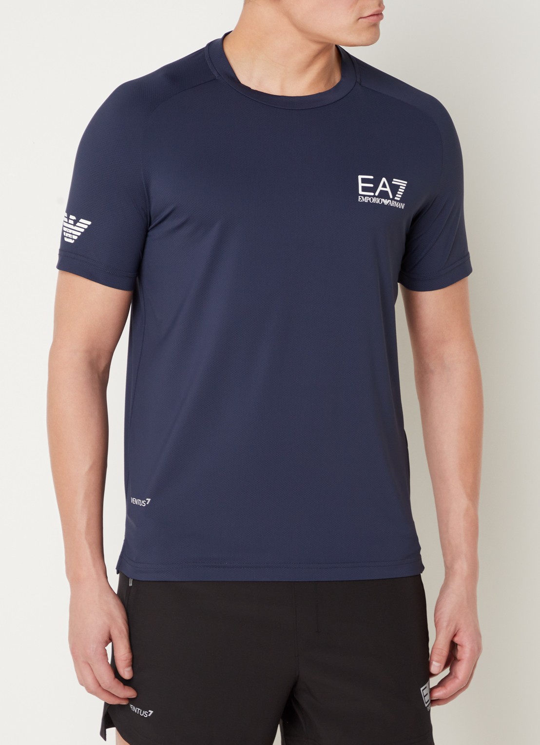 Armani T-SHIRT - detail donkerblauw