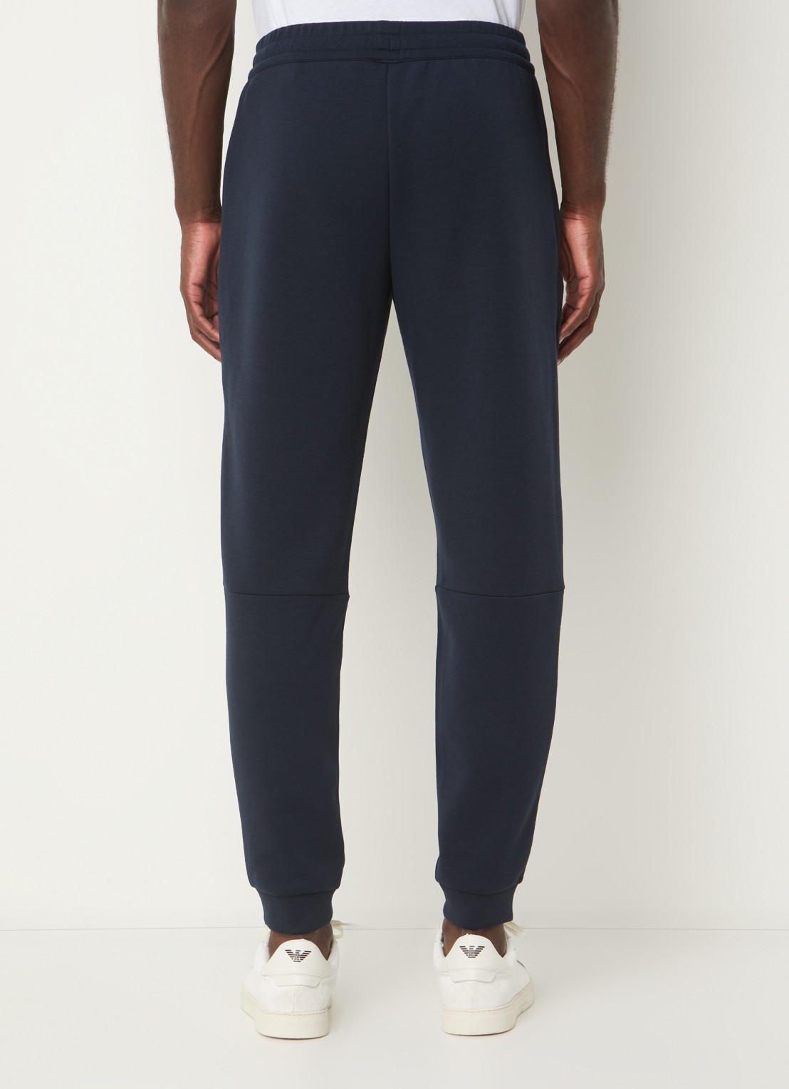 Armani Tapered fit joggingbroek met logo - achterkant 3 indigo