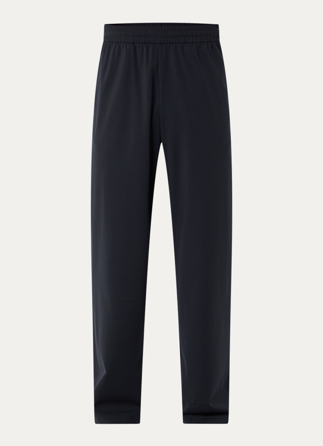 Armani Tapered fit joggingbroek met steekzakken - voorkant 3 donkerblauw