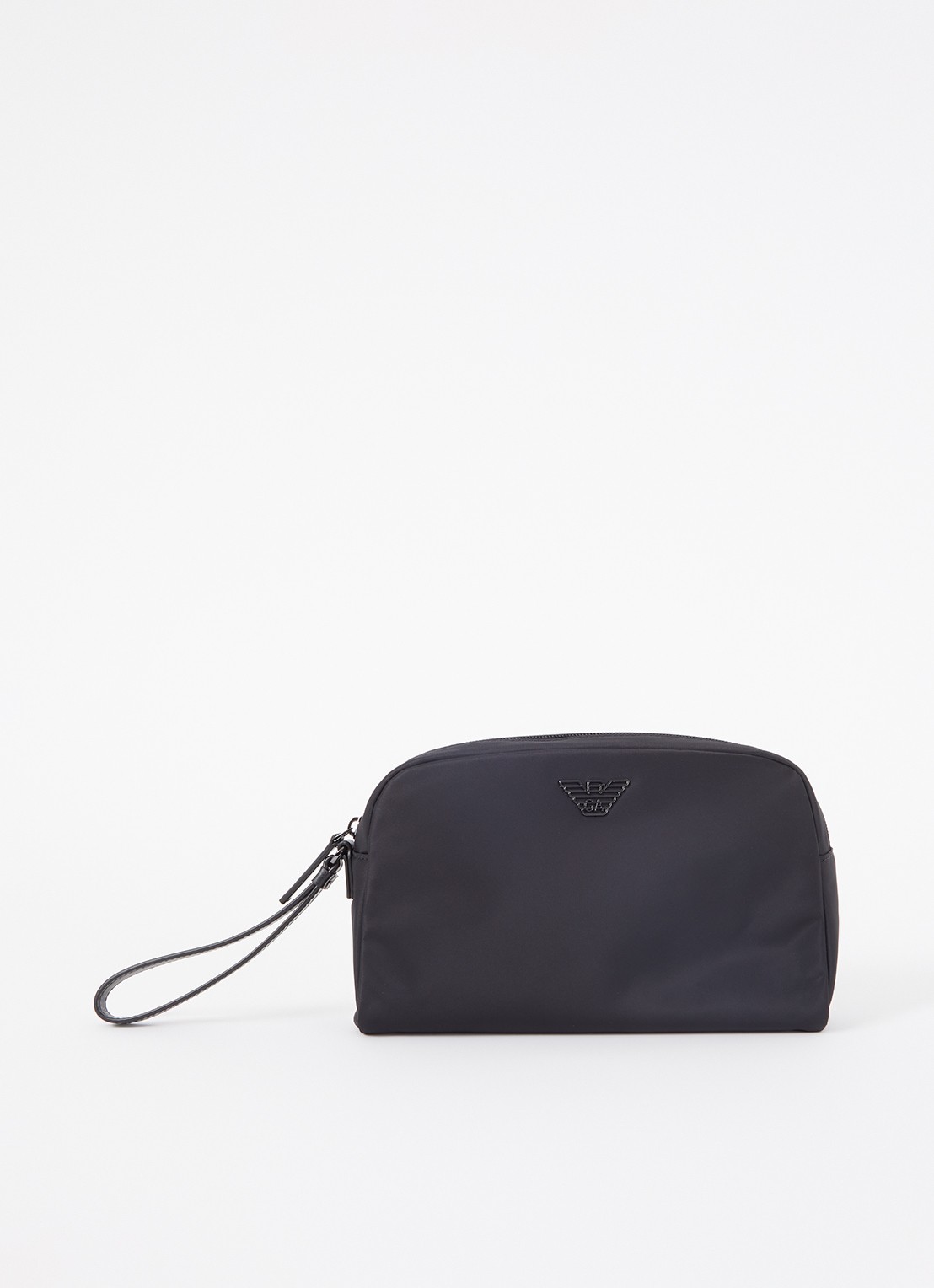 Armani Toilettas met logo - voorkant zwart