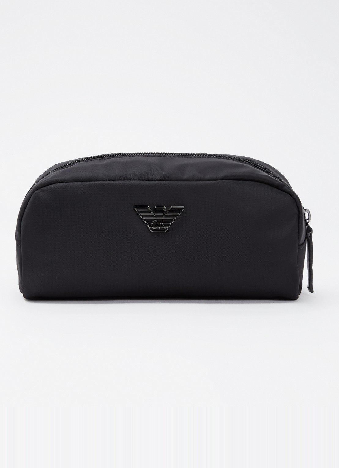 Armani Toilettas met logo - voorkant zwart