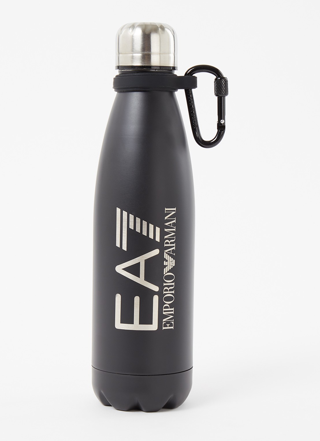 Armani Train waterfles 500 ml - voorkant zwart