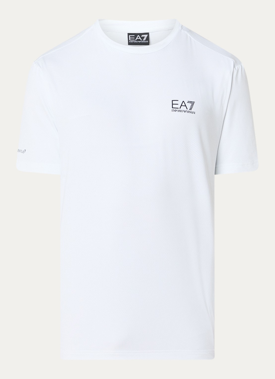 Armani Trainings T-shirt met logo - voorkant wit