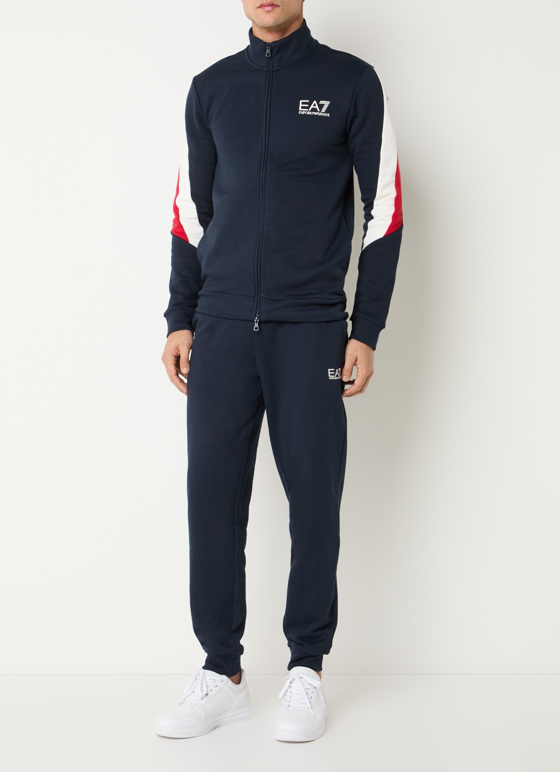 Armani Trainingspak met logo en steekzakken - detail 3 donkerblauw