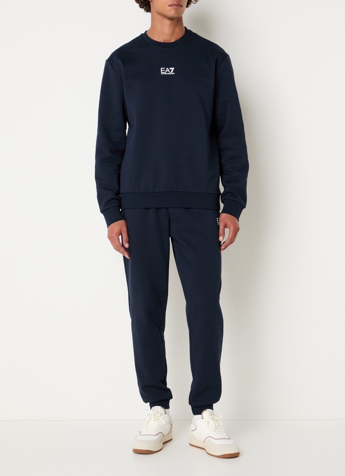 Armani Trainingspak met logo en steekzakken - detail 2 donkerblauw