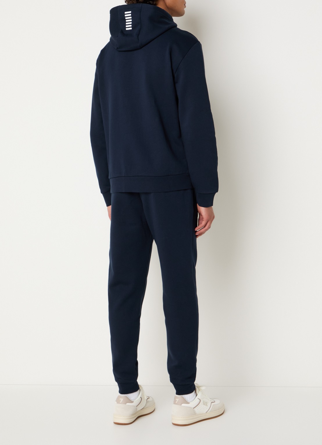 Armani Trainingspak met logo en steekzakken - achterkant 5 donkerblauw