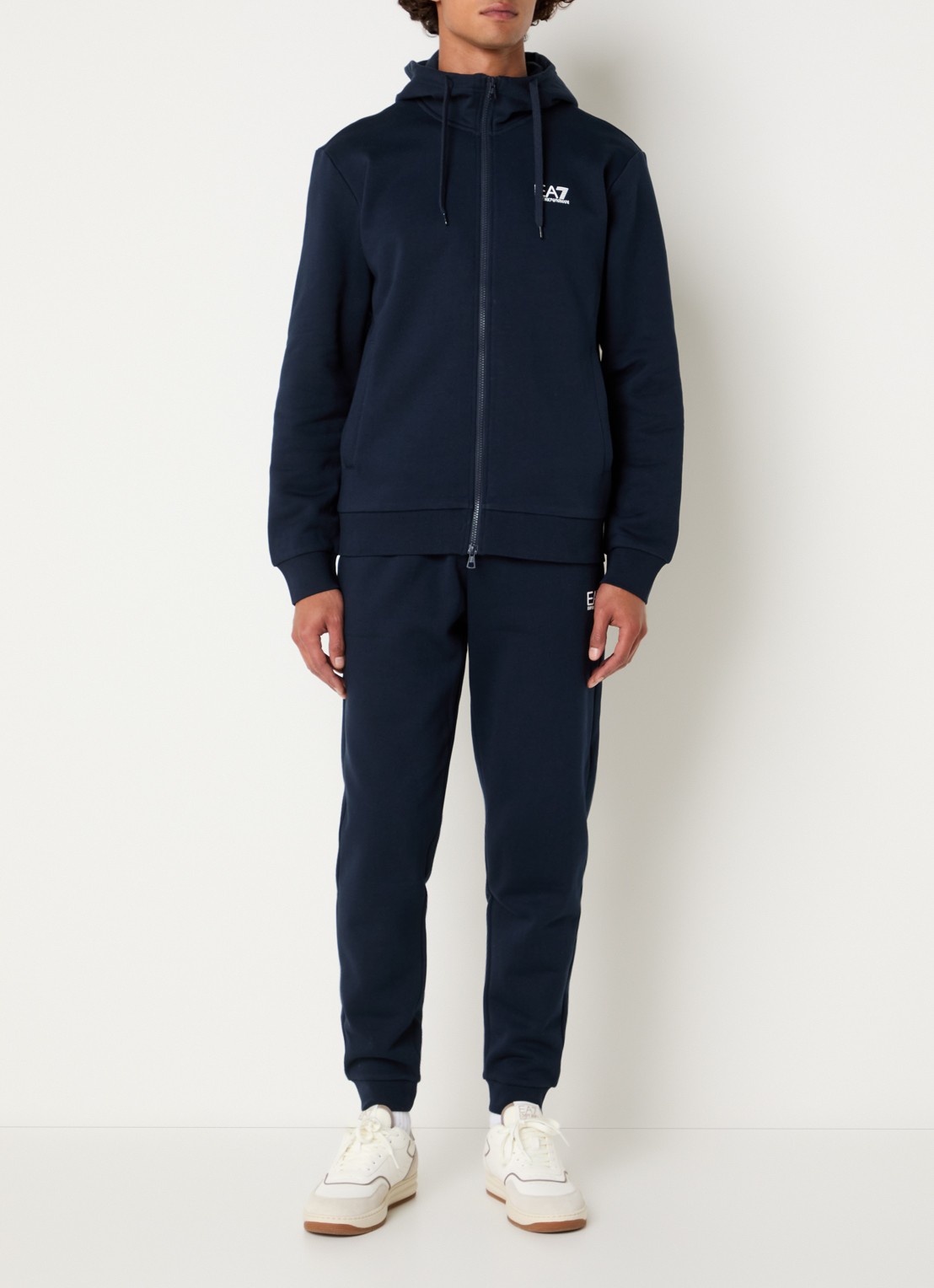 Armani Trainingspak met logo en steekzakken - detail 3 donkerblauw
