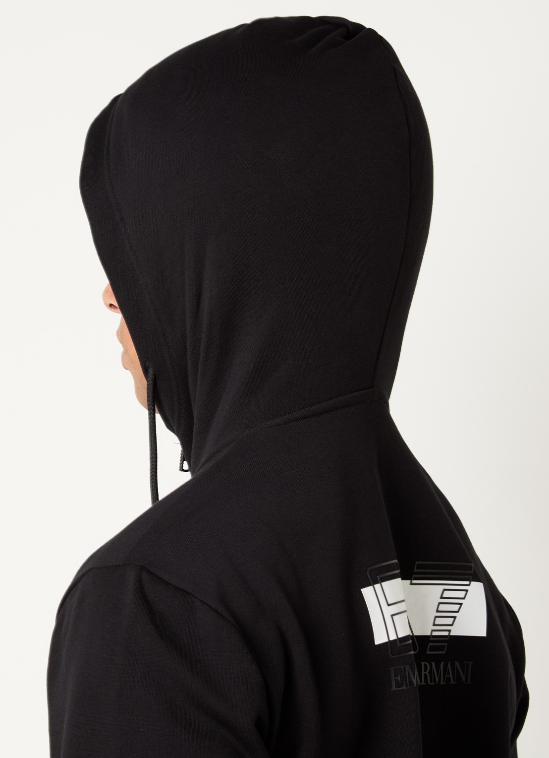 Armani Trainingspak met logoprint - detail 3 zwart
