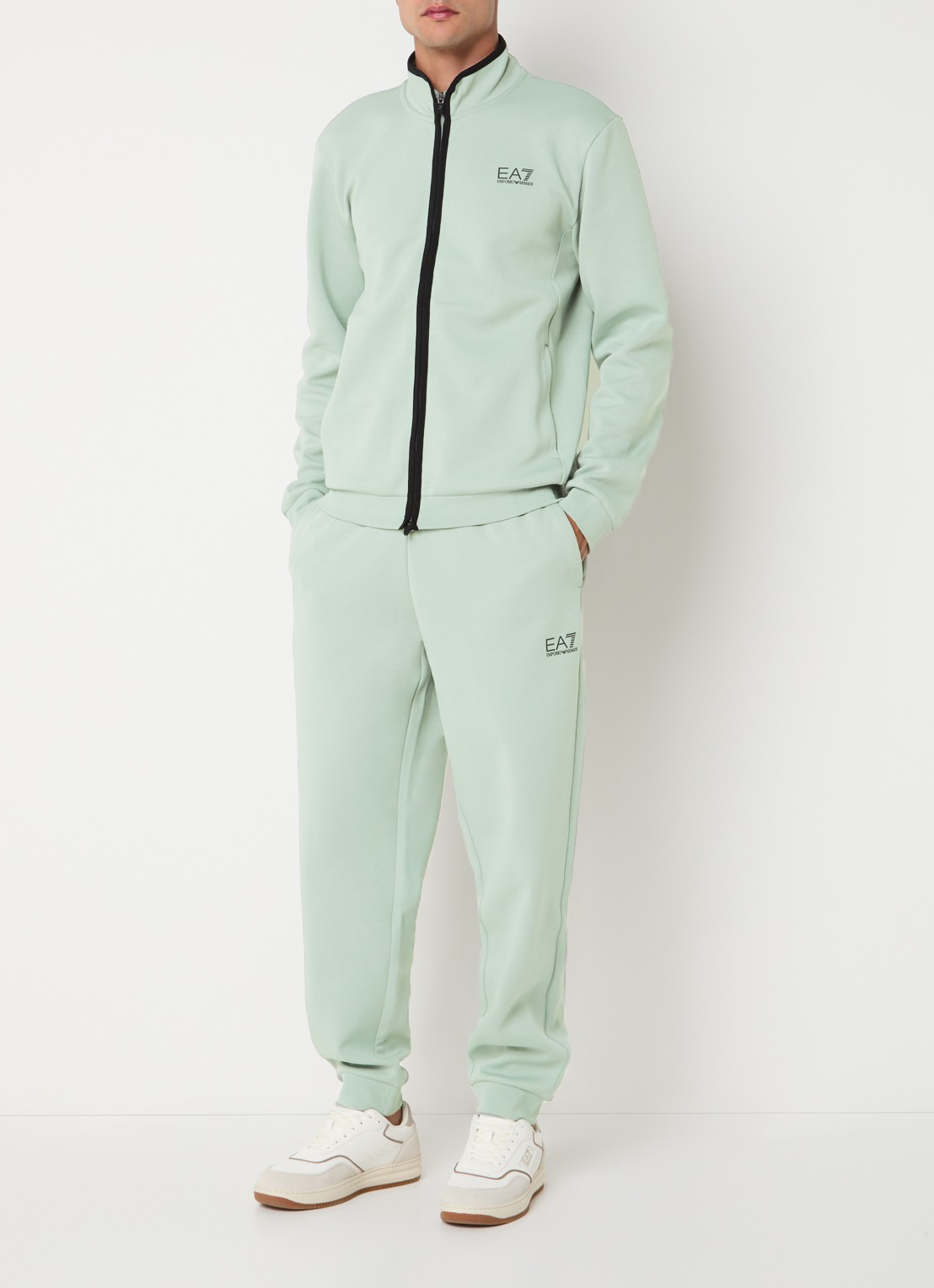 Armani Trainingspak met logoprint - detail 3 mint