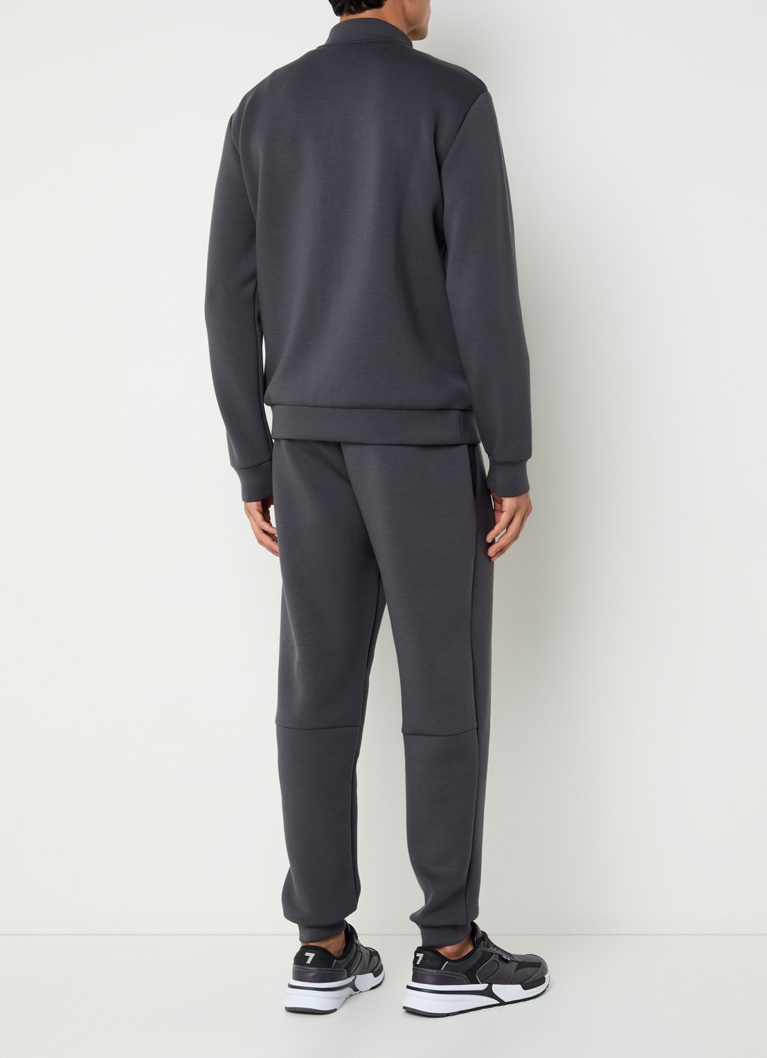 Armani Trainingspak met steekzakken en logo - achterkant 4 antraciet