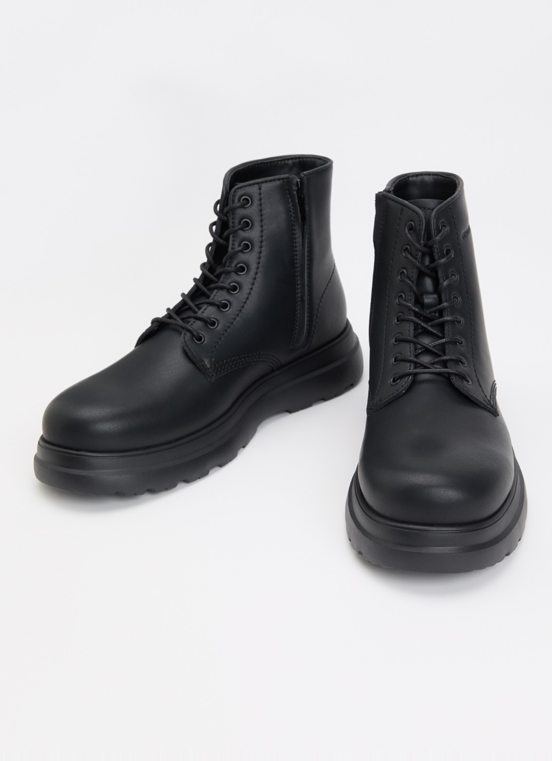 Armani Veterboot van leer - detail 2 zwart