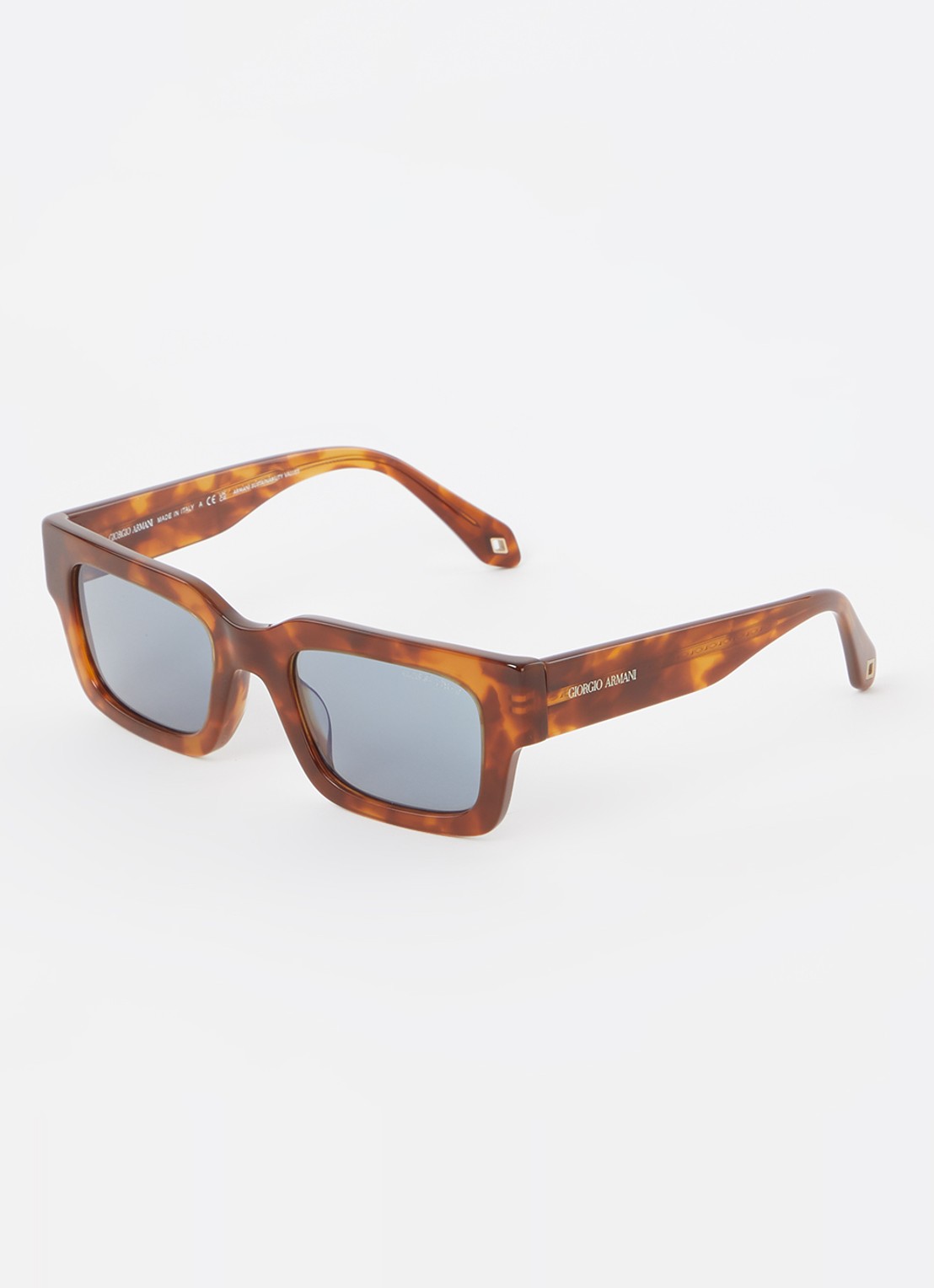 Armani Wayfarer zonnebril AR8184U - voorkant 4 lichtbruin