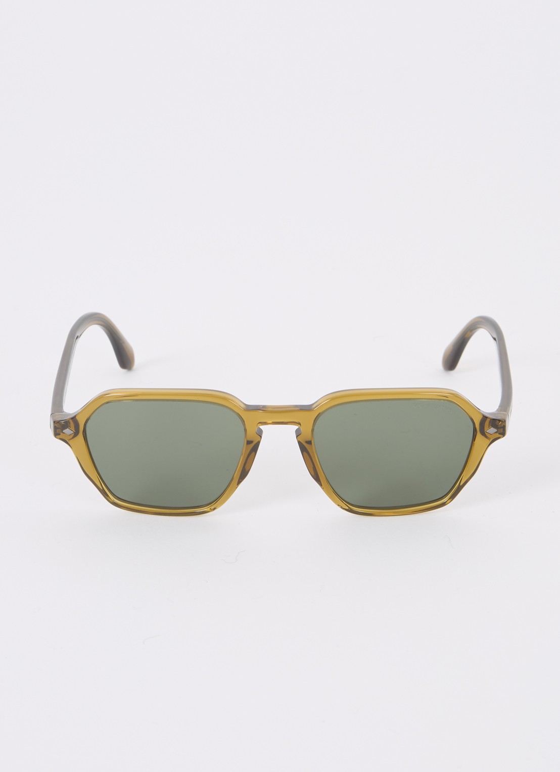 Armani Wayfarer zonnebril AR8220 - detail 3 mosgroen
