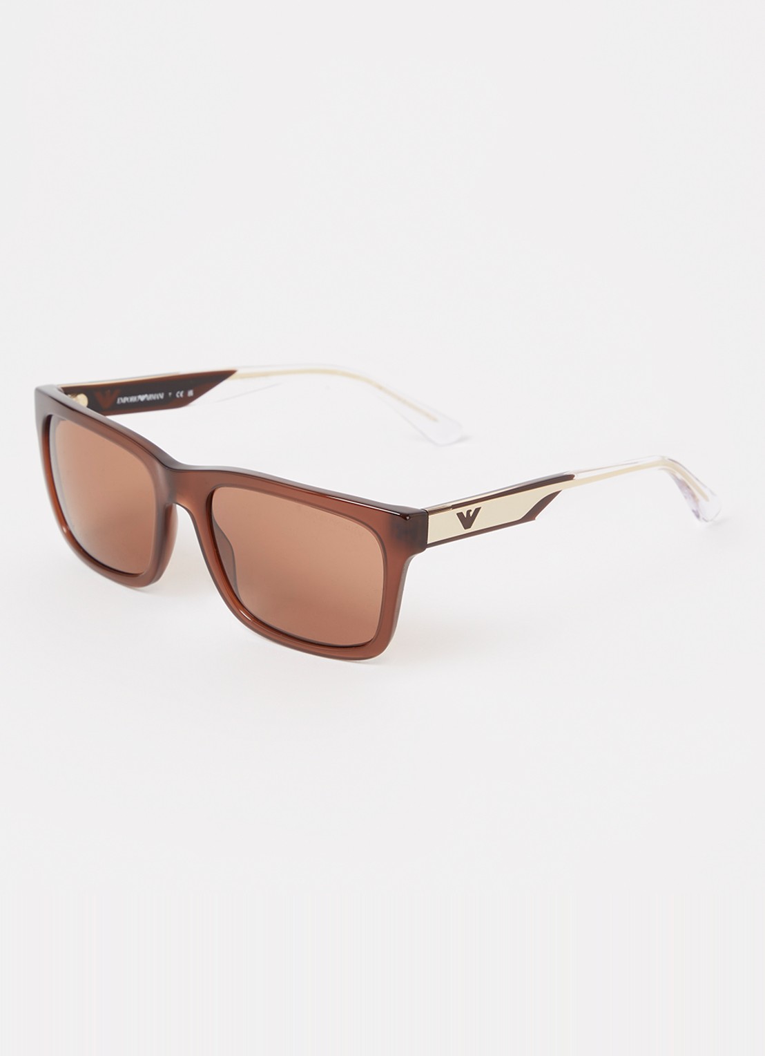 Armani Wayfarer zonnebril EA4224 - voorkant bruin