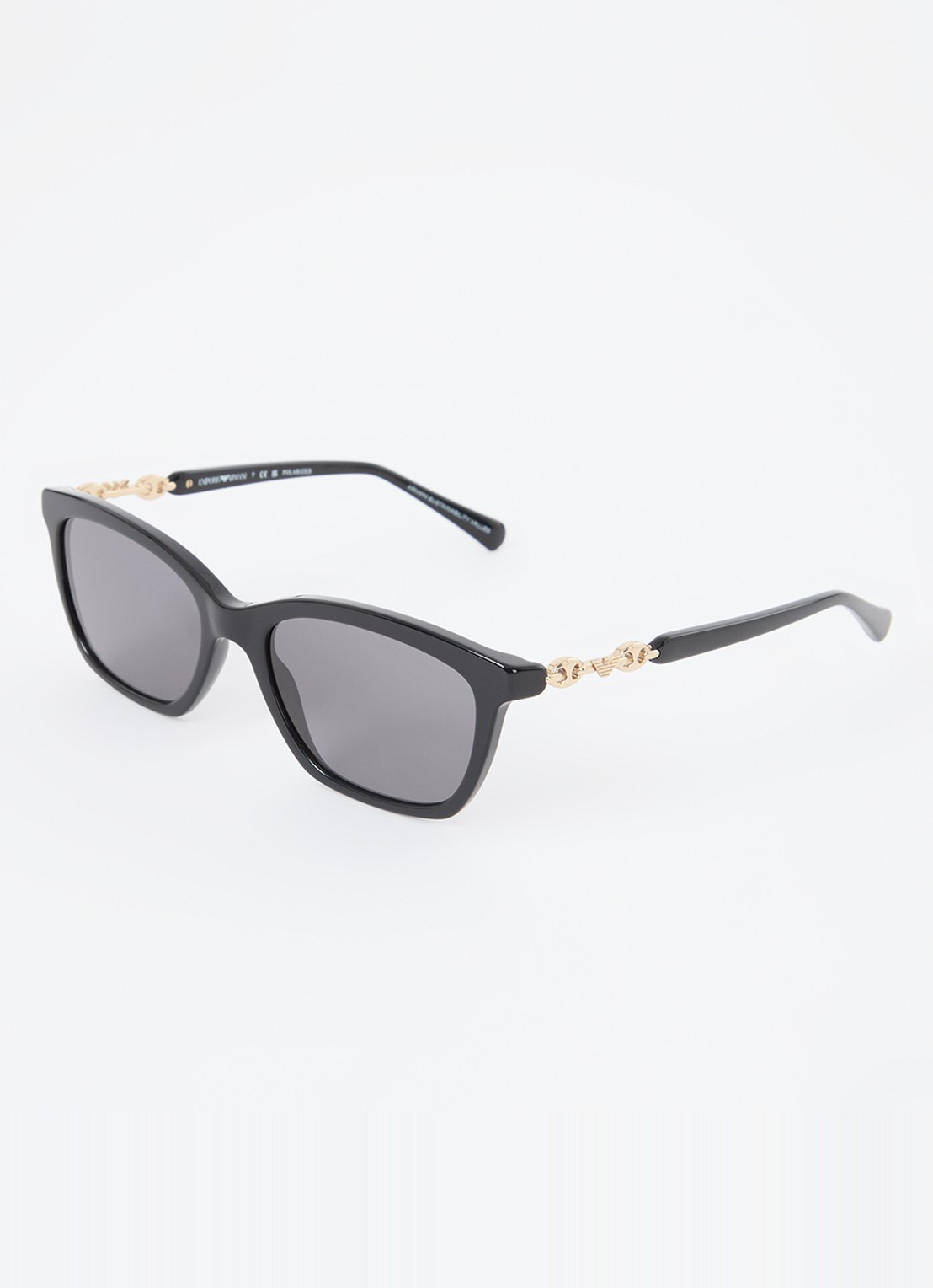Armani Wayfarer zonnebril EA4238 - voorkant 4 zwart