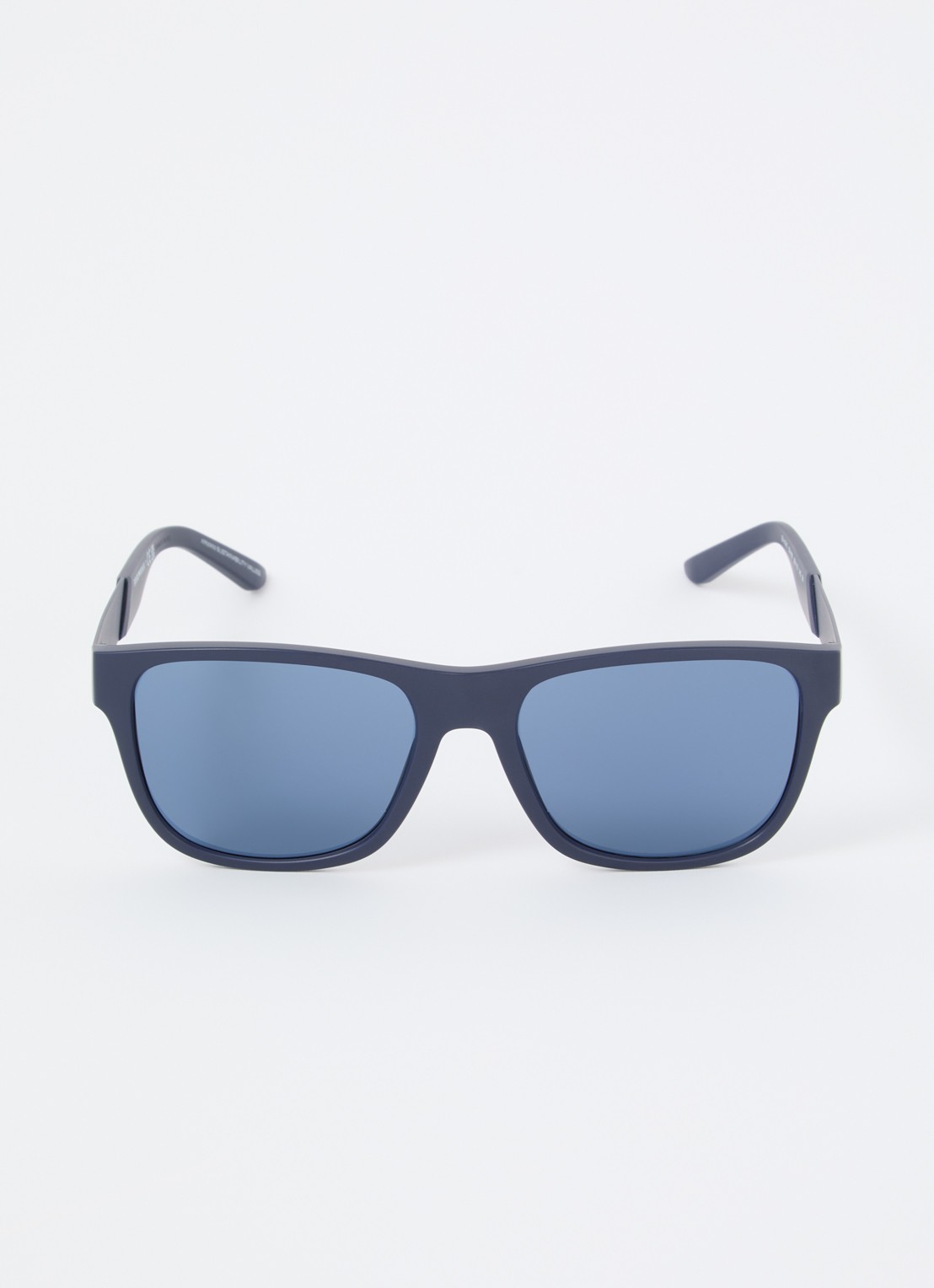 Armani Wayfarer zonnebril EA4243 - detail 2 donkerblauw