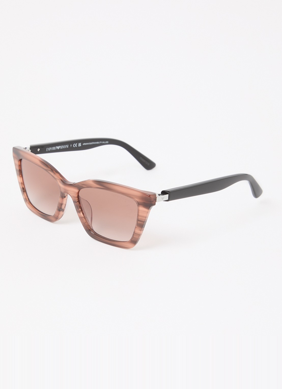 Armani Wayfarer zonnebril EA4250U - voorkant bruin