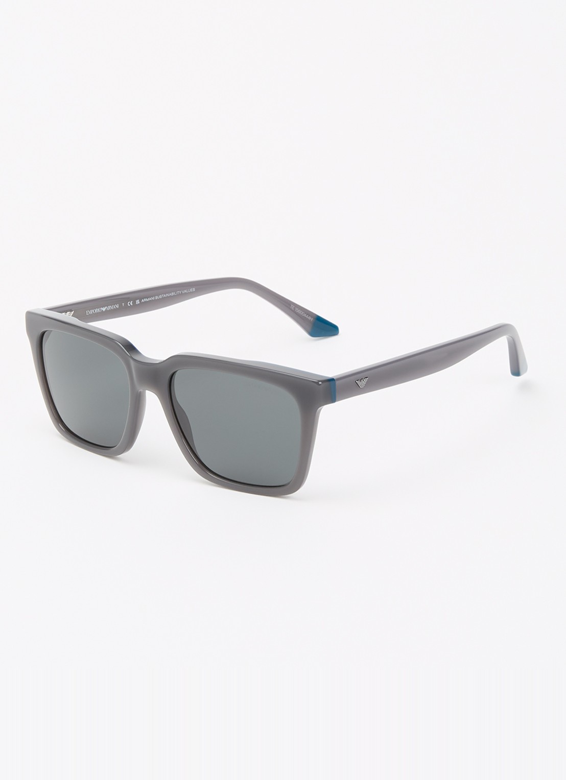 Armani Wayfarer zonnebril EA4260 - voorkant grijs