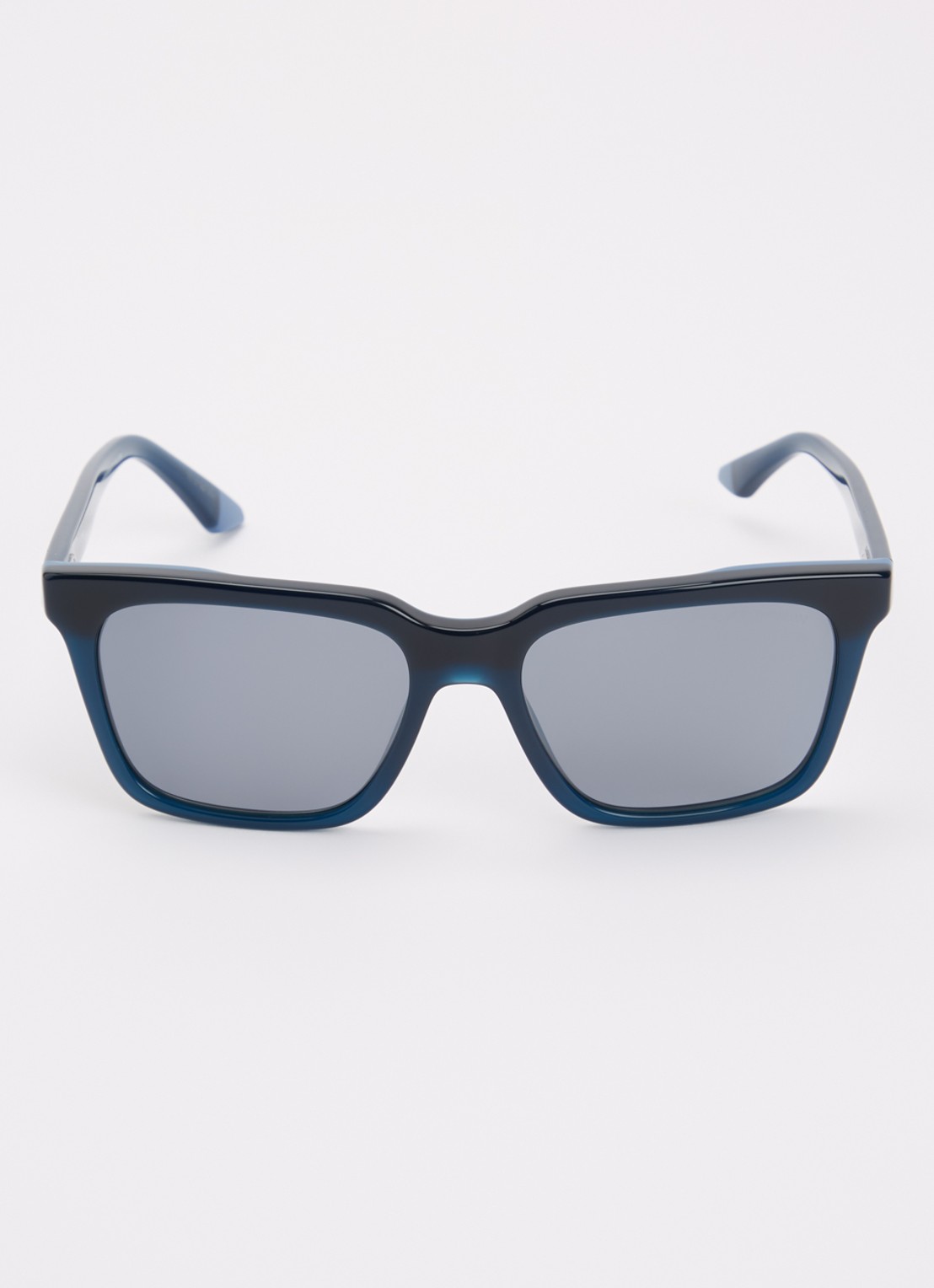 Armani Wayfarer zonnebril EA4260 - detail 2 donkerblauw