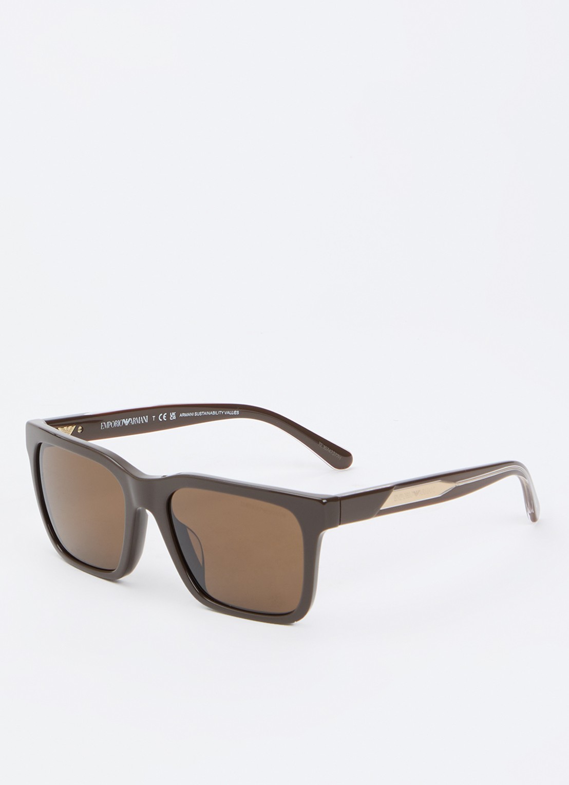 Armani Wayfarer zonnebril EA4262U - voorkant 4 bruin