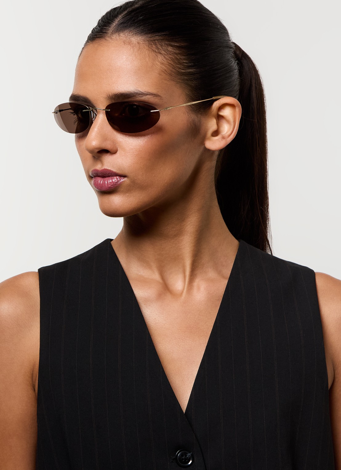 Armani Zonnebril AR1508M - voorkant 2 goud
